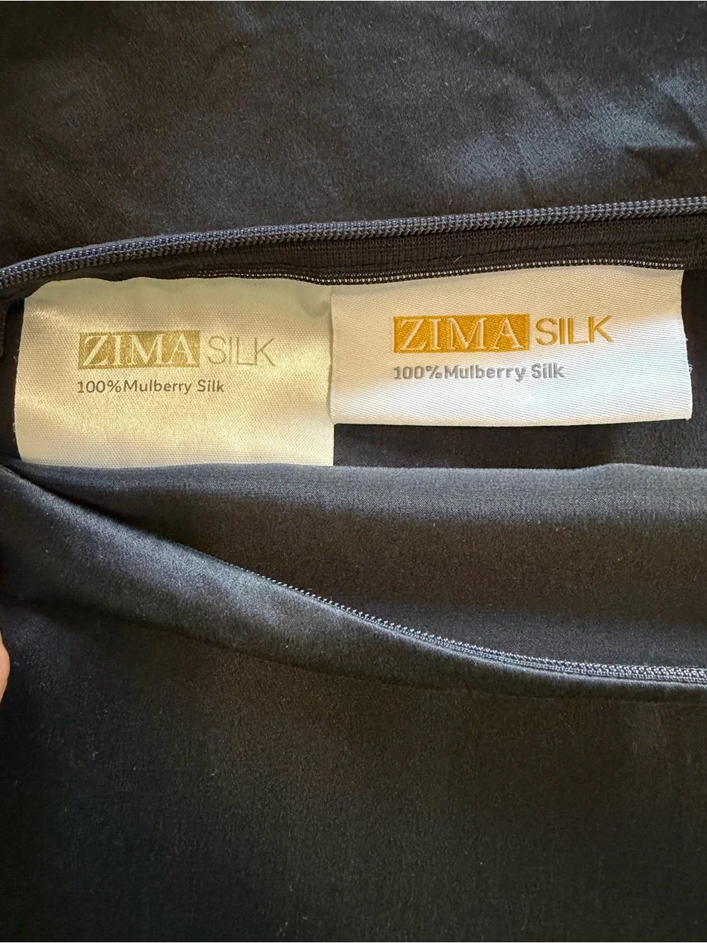 Zima Silk 100% Mulberry Silk Pillow Cases (Set of 2)